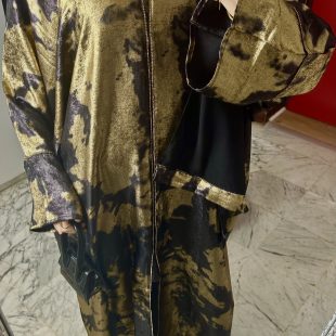 Abaya Lyly Black & Gold